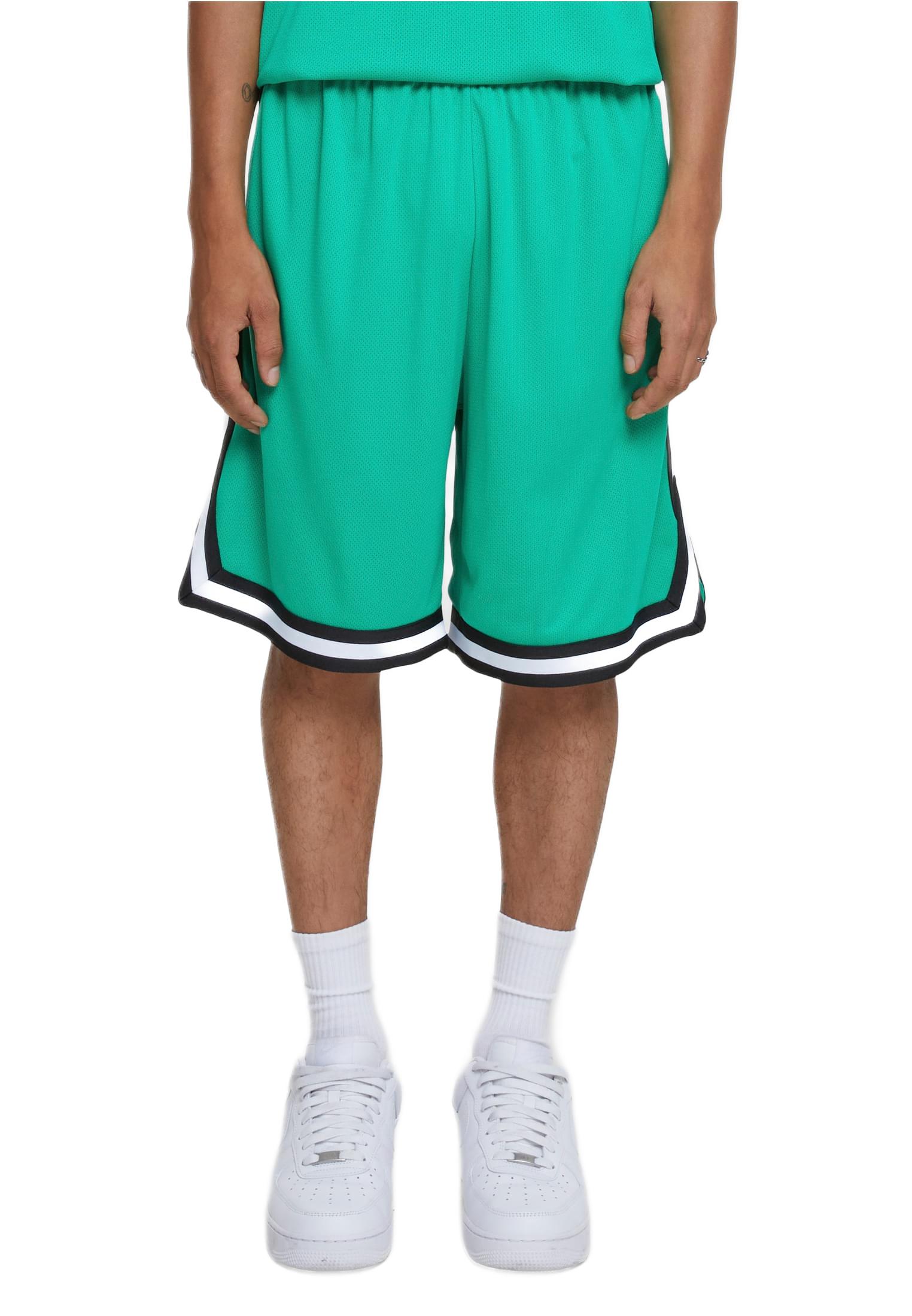Βερμούδα Mesh TB243 Urban Classics Ferngreen/Black/White