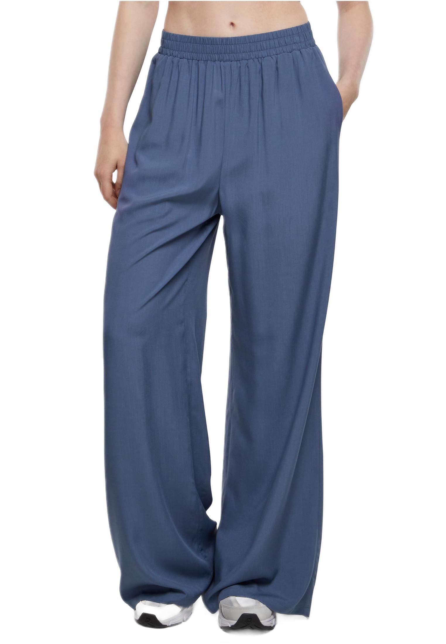 Γυναικείο Παντελόνι Wide Leg TB5996-02428 Urban Classics Vintageblue
