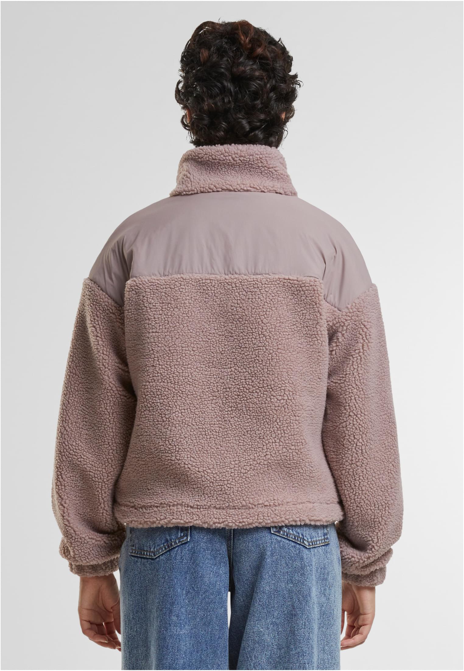 Γυναικείο Μπουφάν Sherpa Mix TB6068-02913 Urban Classics Duskrose