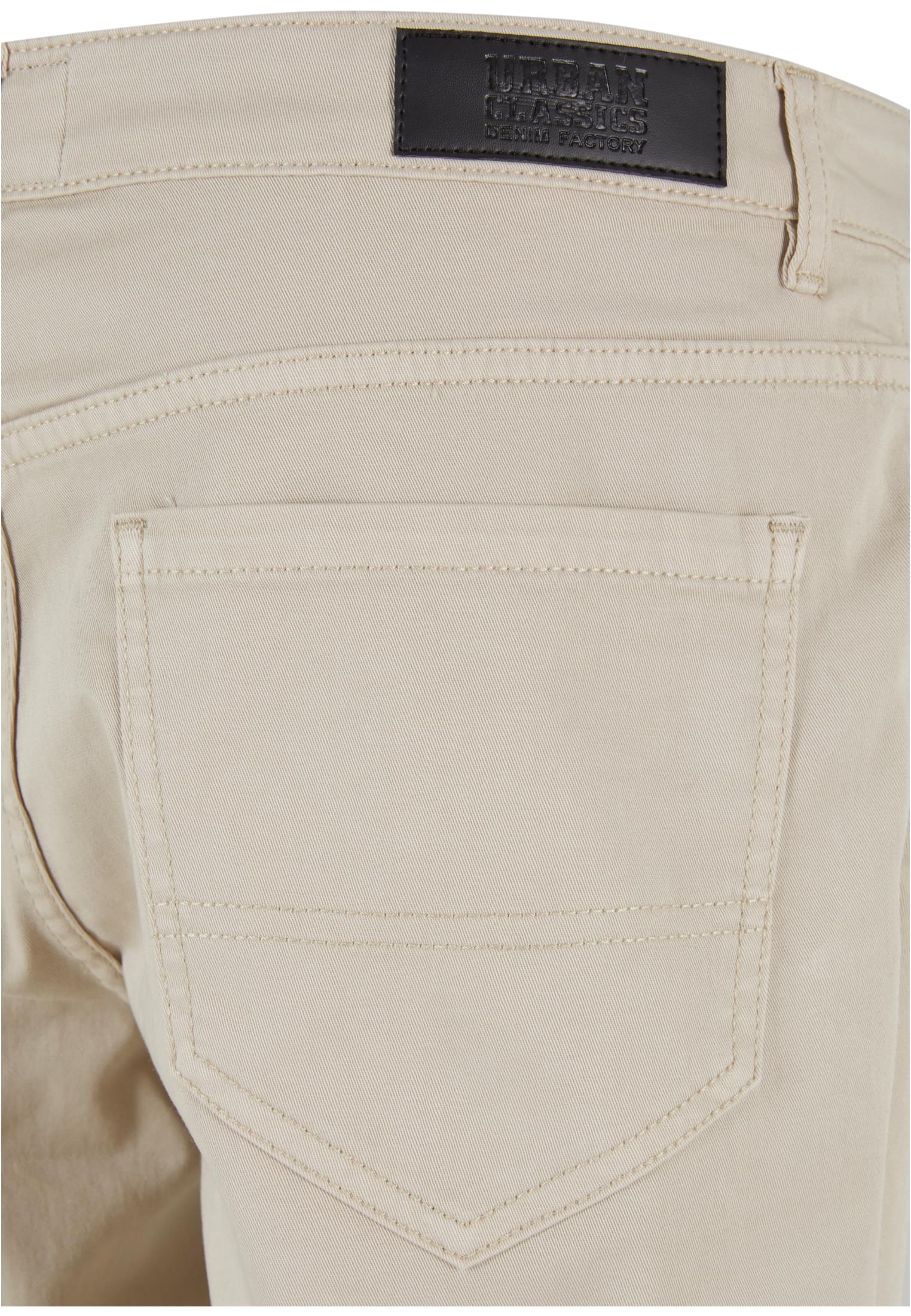 Stretch Twill 5 Pocket Pants Urban Classics Tb6652-03680 Softseagrass ανδρικά Παντελόνια Simple Wear
