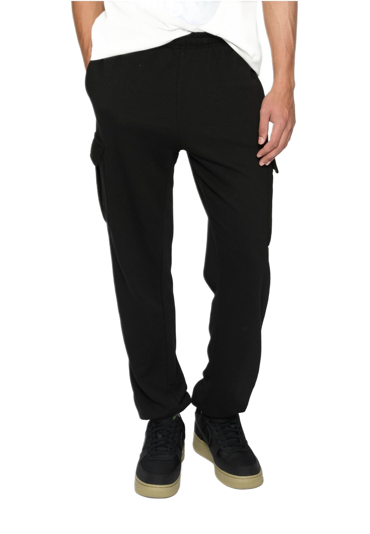 Παντελόνι Φόρμας Cargo TB6671 Urban Classics Μαύρο Black