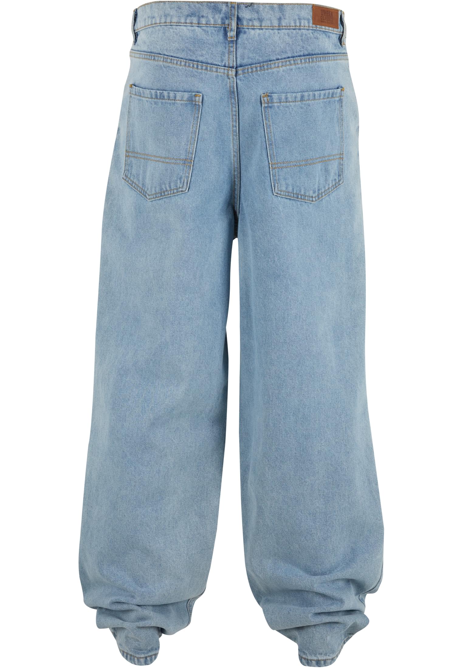 Παντελόνι Jeans Heavy Ounce Knee Cut Baggy Fit Tb6682 Urban Classics New Light Blue Washed ανδρικά Παντελόνια Simple Wear