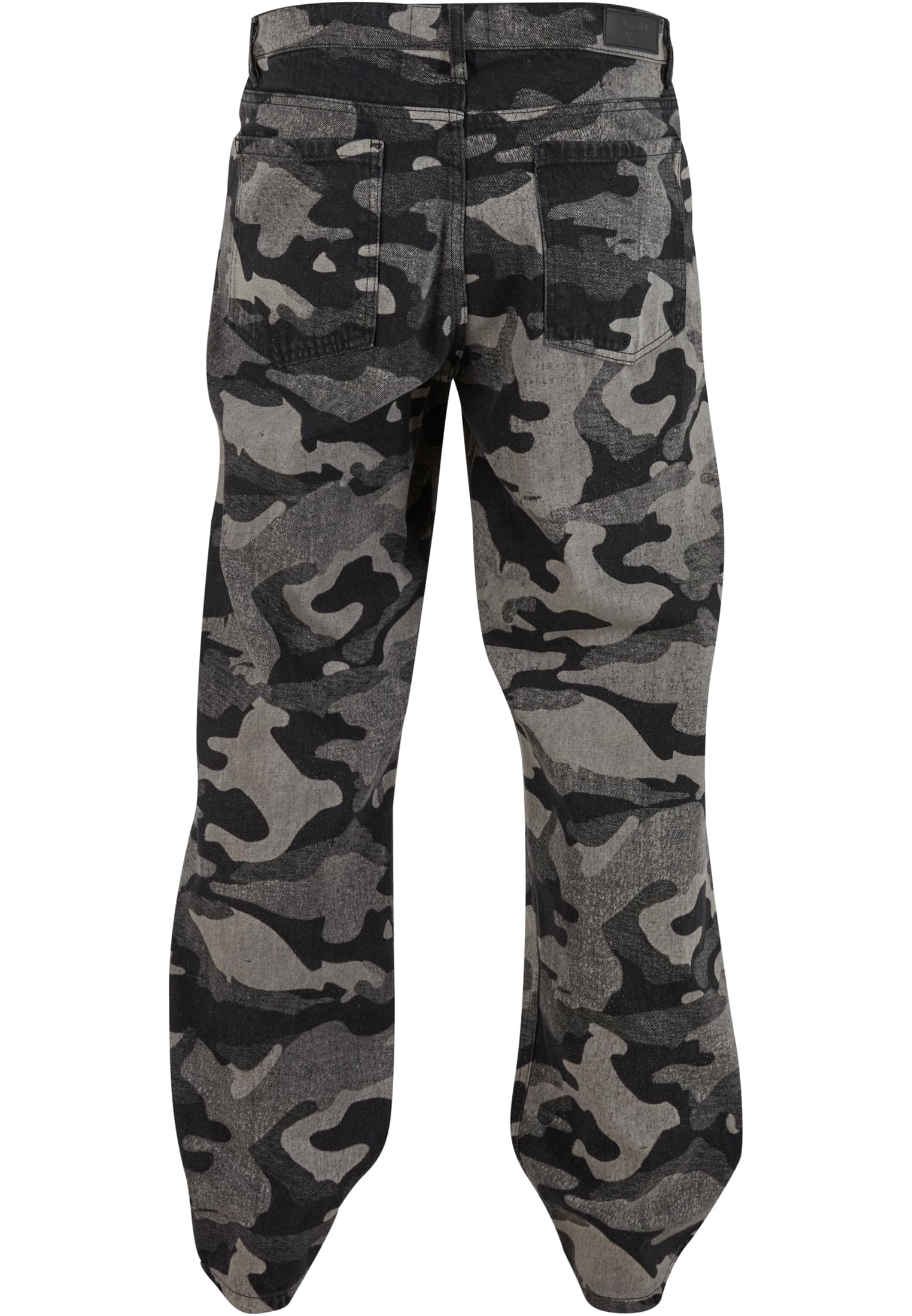 Παντελόνι Jeans Laser Camo Printed Tb6687-14139 Urban Classics Blacklasercamo ανδρικά Παντελόνια Simple Wear