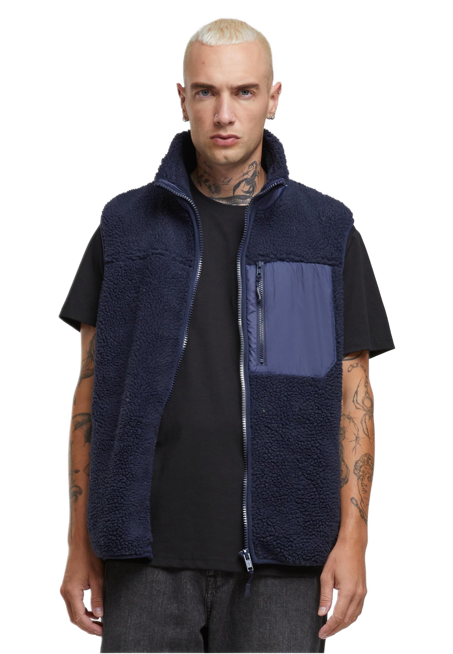 Γιλέκο Sherpa TB6723-00155 Urban Classics Navy