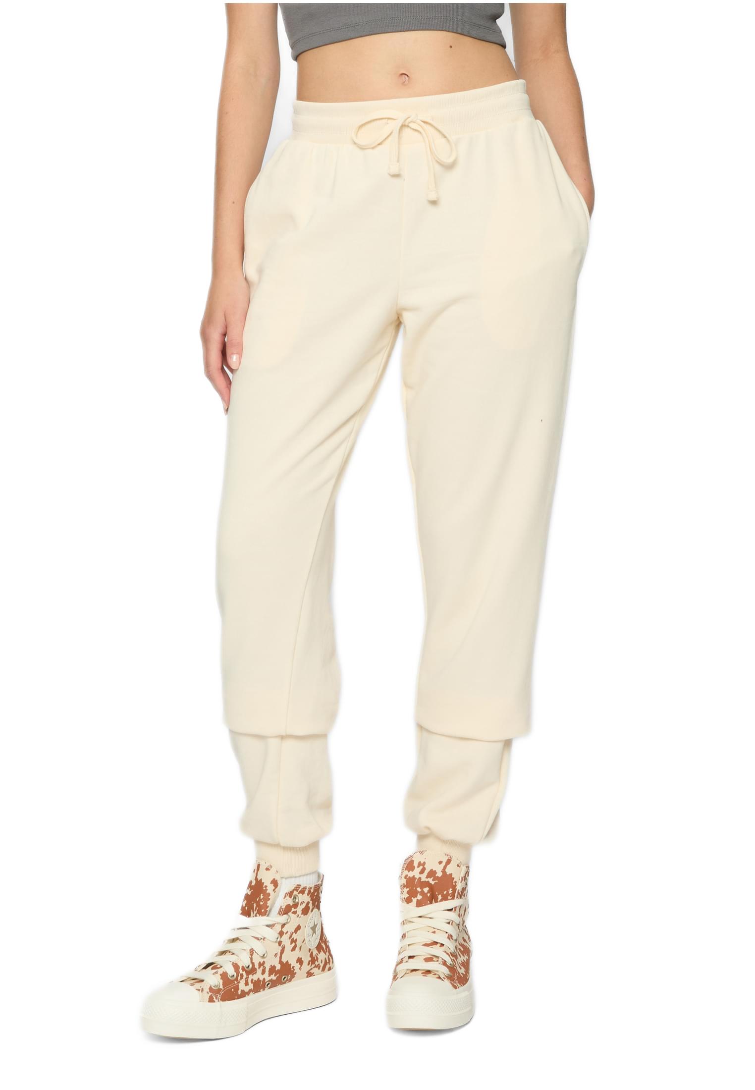 Παντελόνι Φόρμας Light Terry Basic TB6727 Urban Classics Whitesand