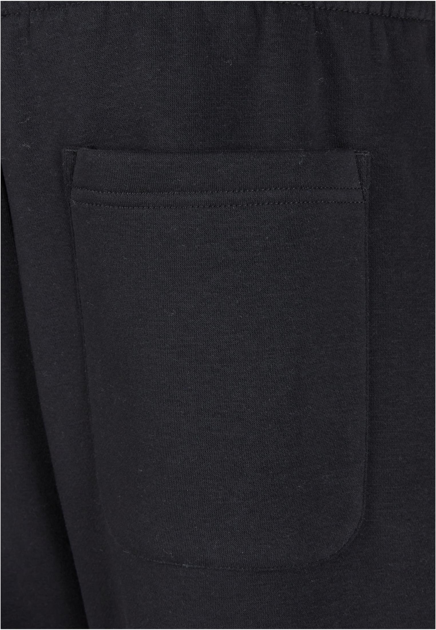 Παντελόνι Φόρμας Fluffy Tb6749-00007 Urban Classics Black ανδρικά Παντελόνια Simple Wear