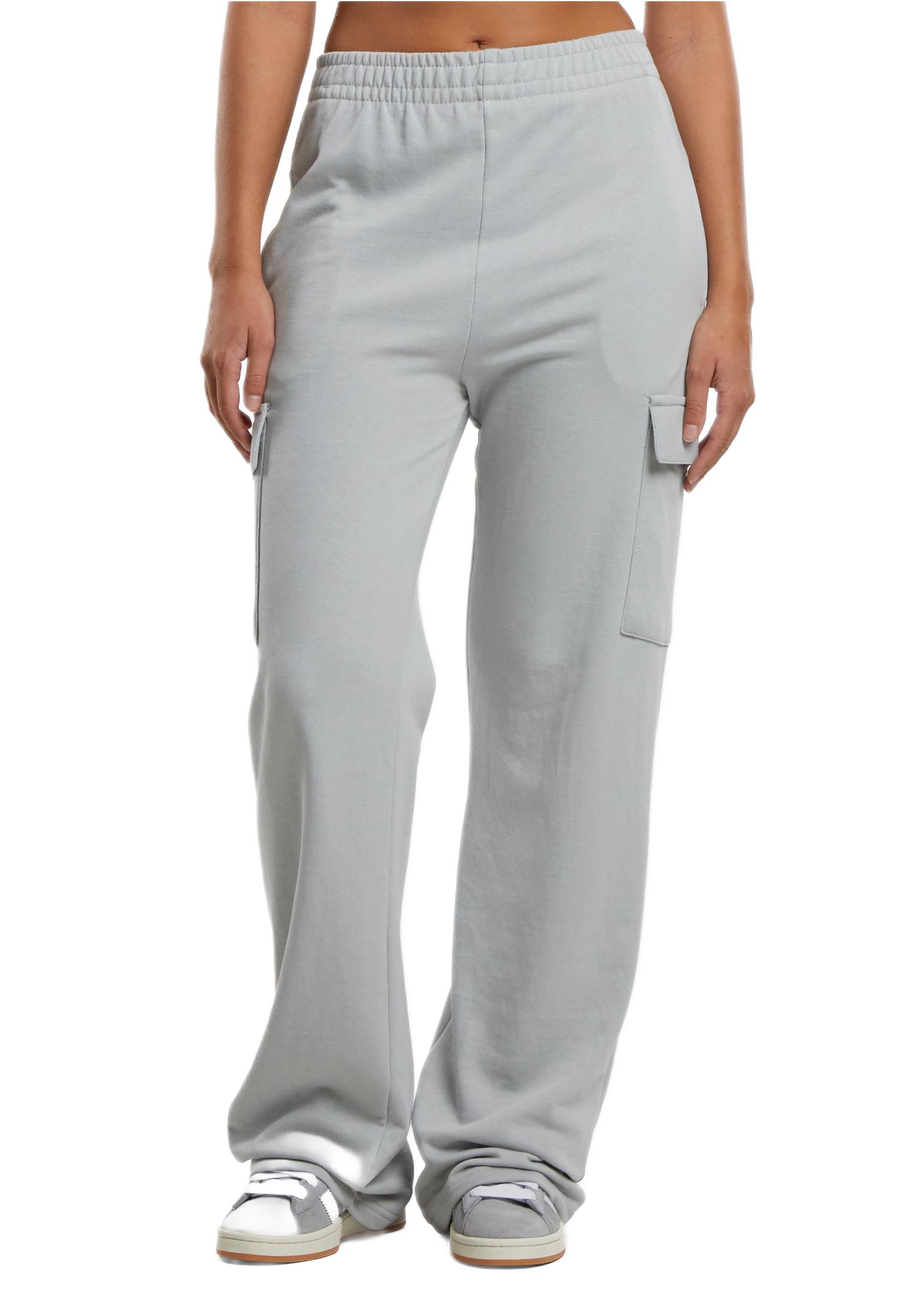 Ladies Baggy Light Terry Sweat Pants Urban Classics TB6857-02946 Lightasphalt