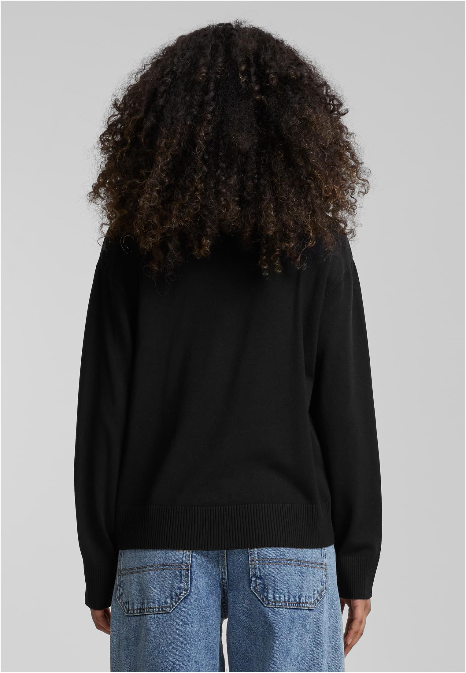 Ladies Knitted Cardigan Urban Classics TB6900-00007 Black
