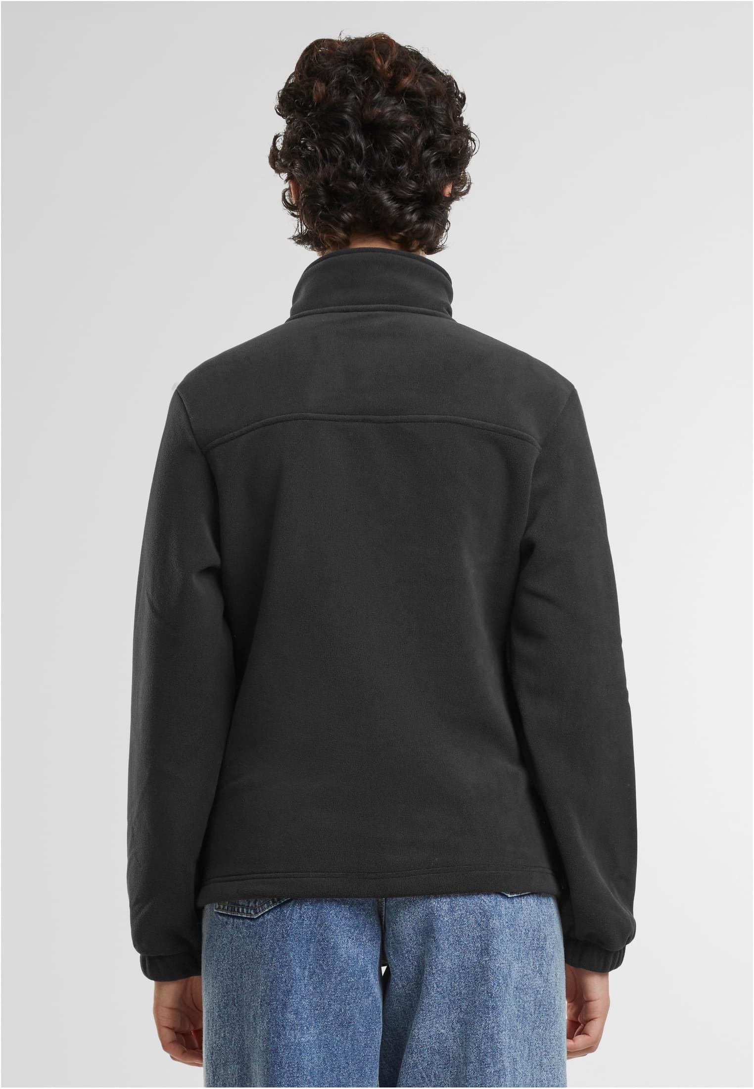 Ladies Double Polarfleece Jacket Urban Classics TB6905-00825 Black/Black