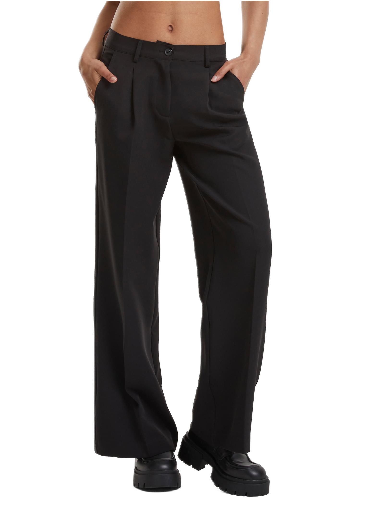 Γυναικείο Παντελόνι Wide Leg TB6949-00007 Urban Classics Black