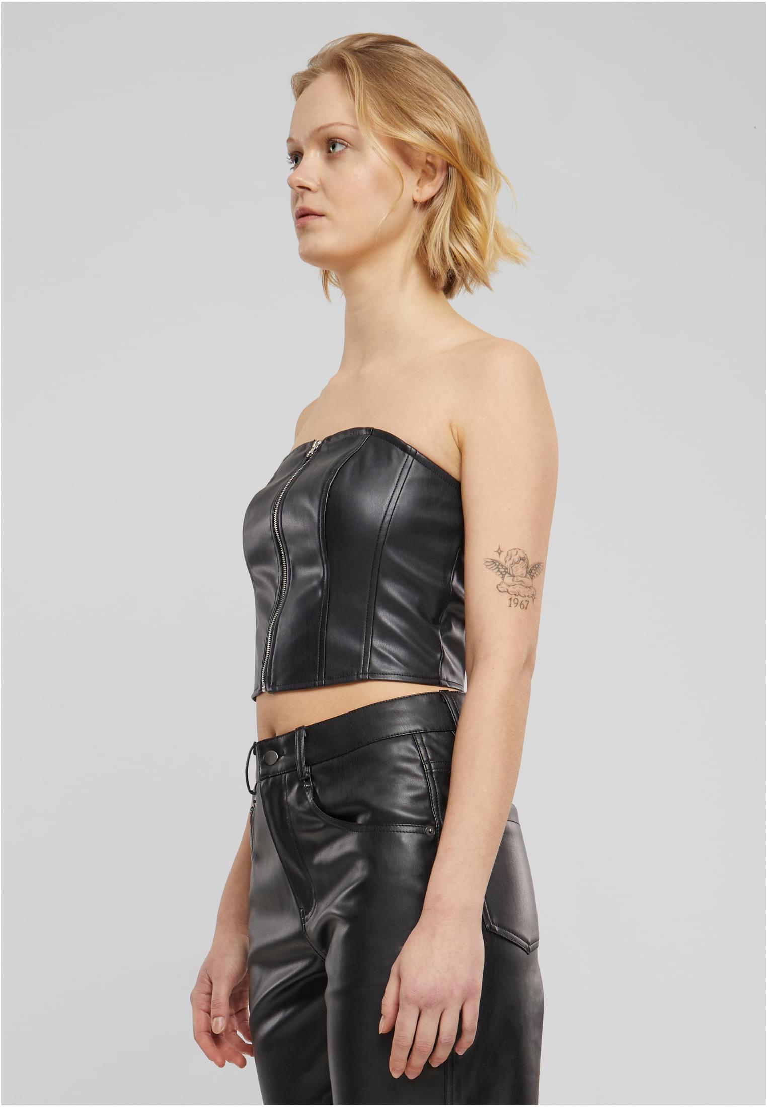 Γυναικείο Τοπ Bandeau TB6952 Urban Classics Black Black