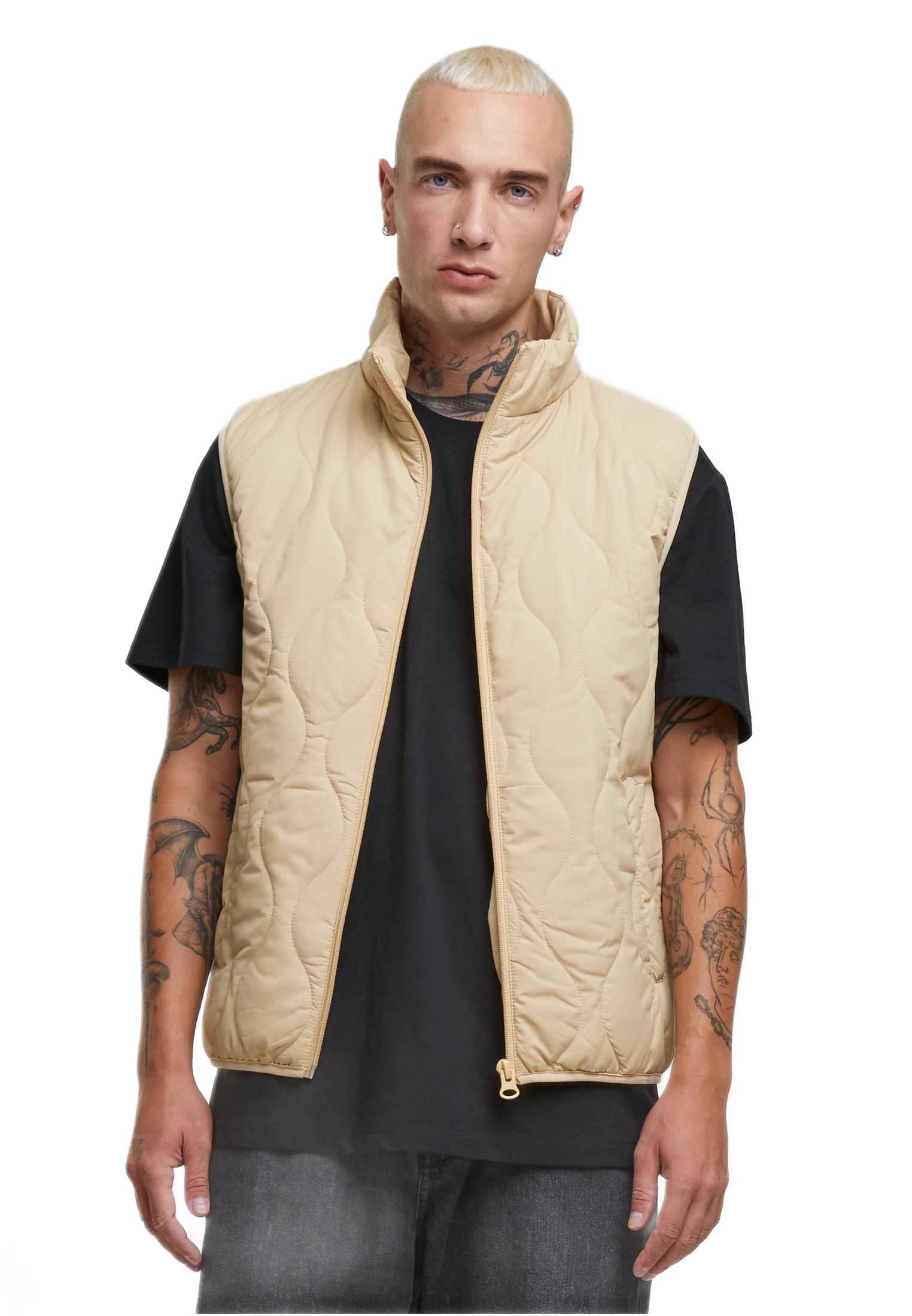 Ανδρικό Αμάνικο Μπουφάν Super Light Bubble Vest TB7012-03738 Urban Classics unionbeige