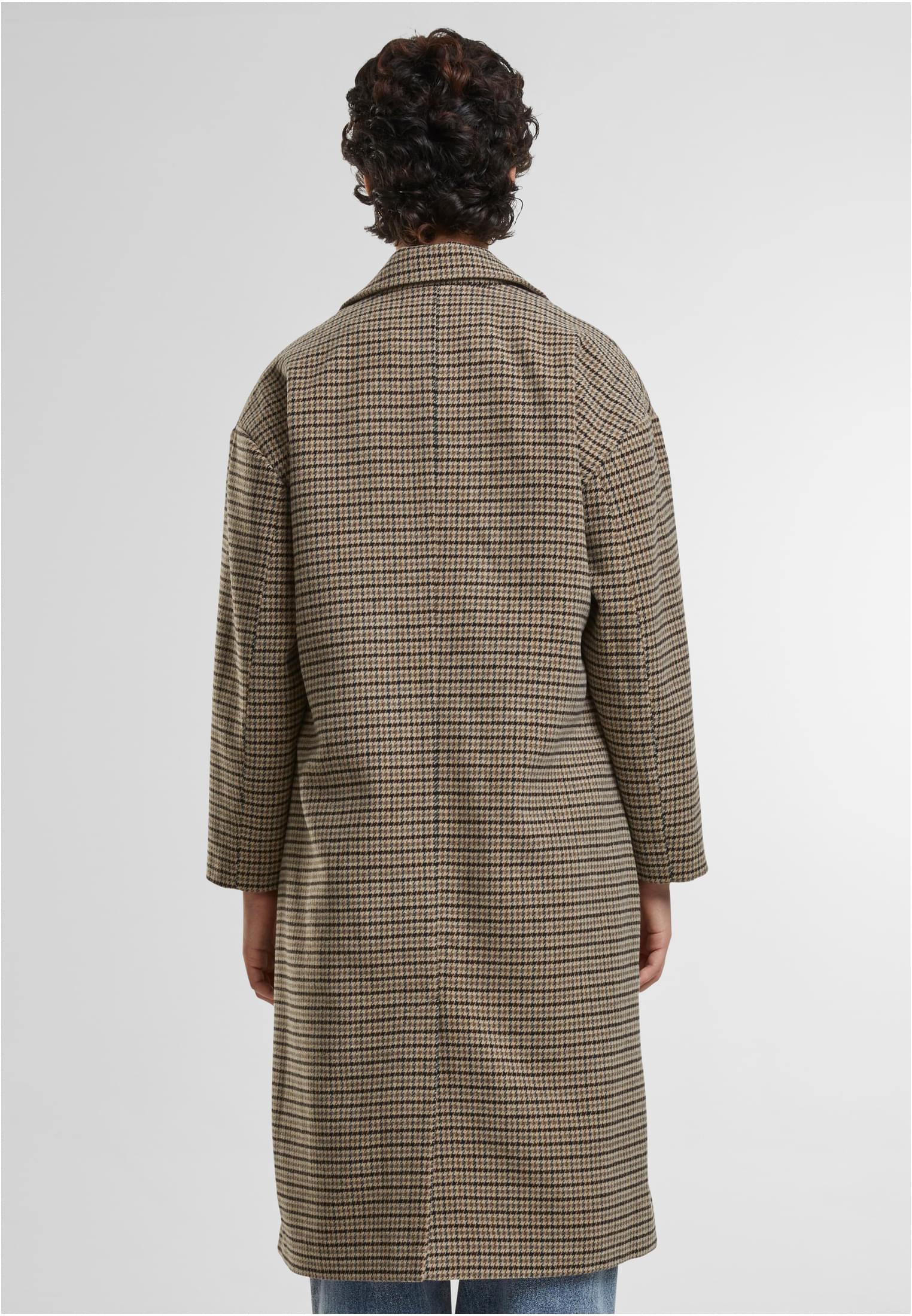 Γυναικείο Παλτό Oversized Καρό TB7070-04268 Urban Classics unionbeige/black