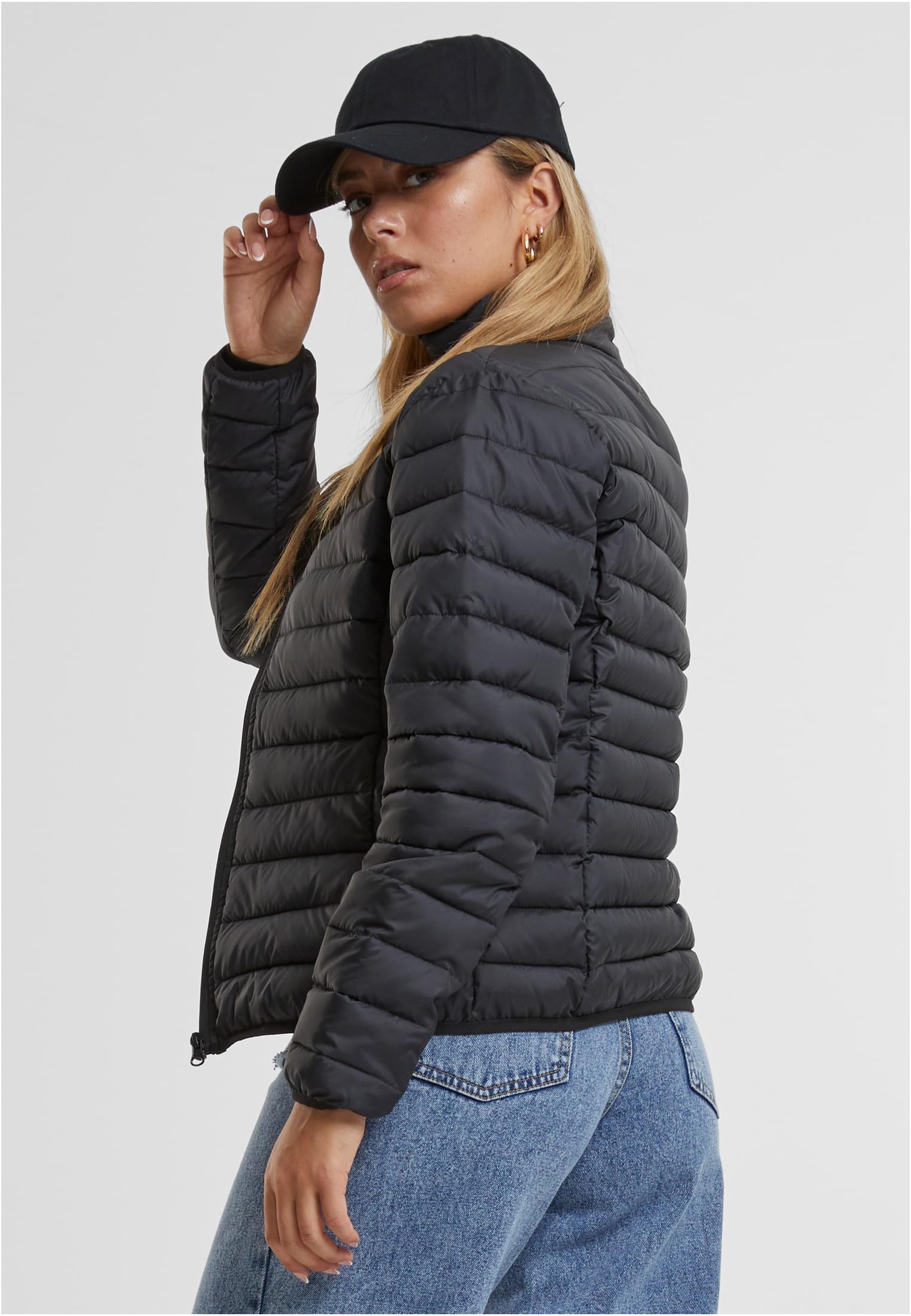 Ladies Ultra Light Puffer Jacket Urban Classics TB7155-00007 Black