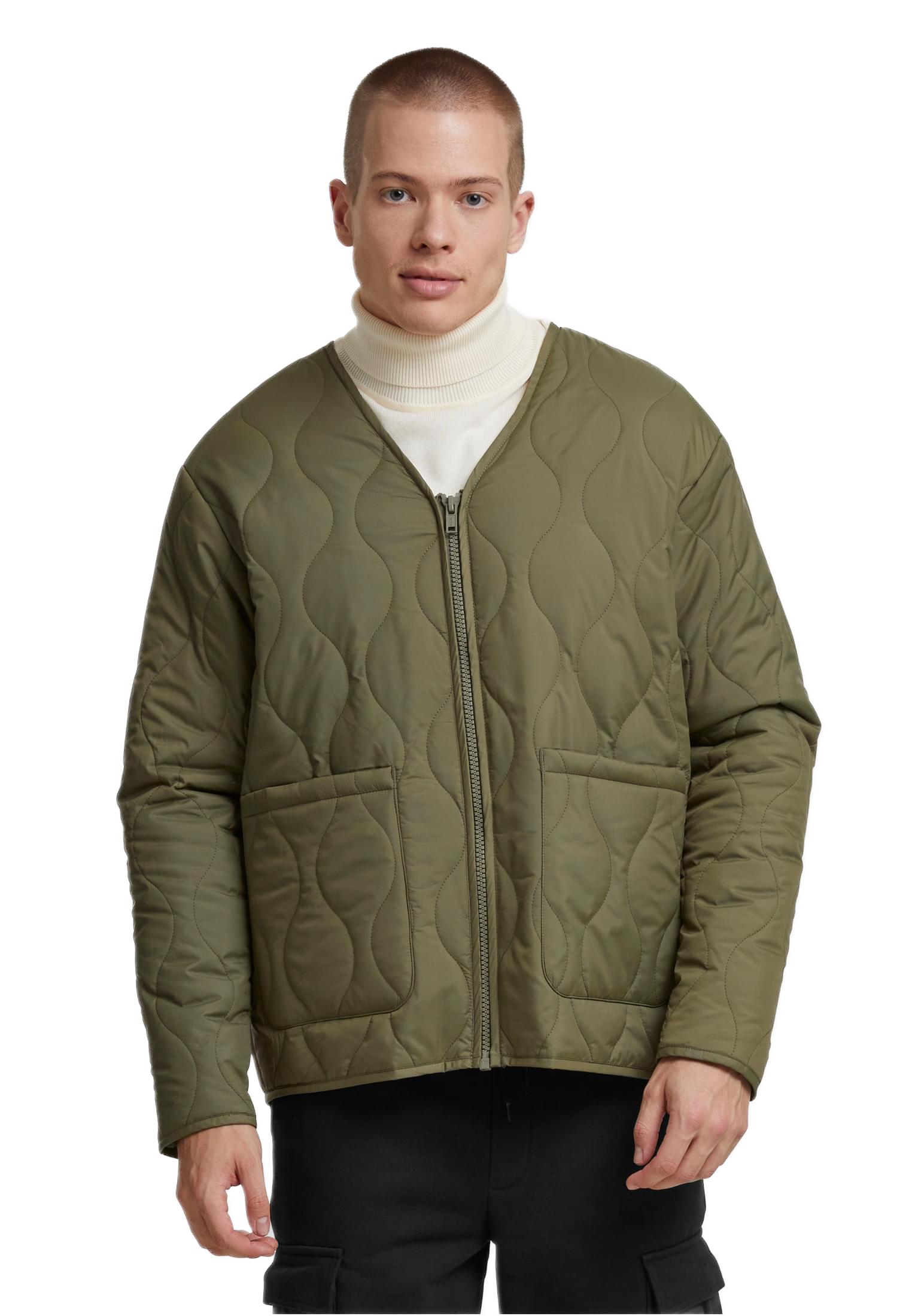 Padded Quilting Jacket TB7248-00176 Urban Classics Olive