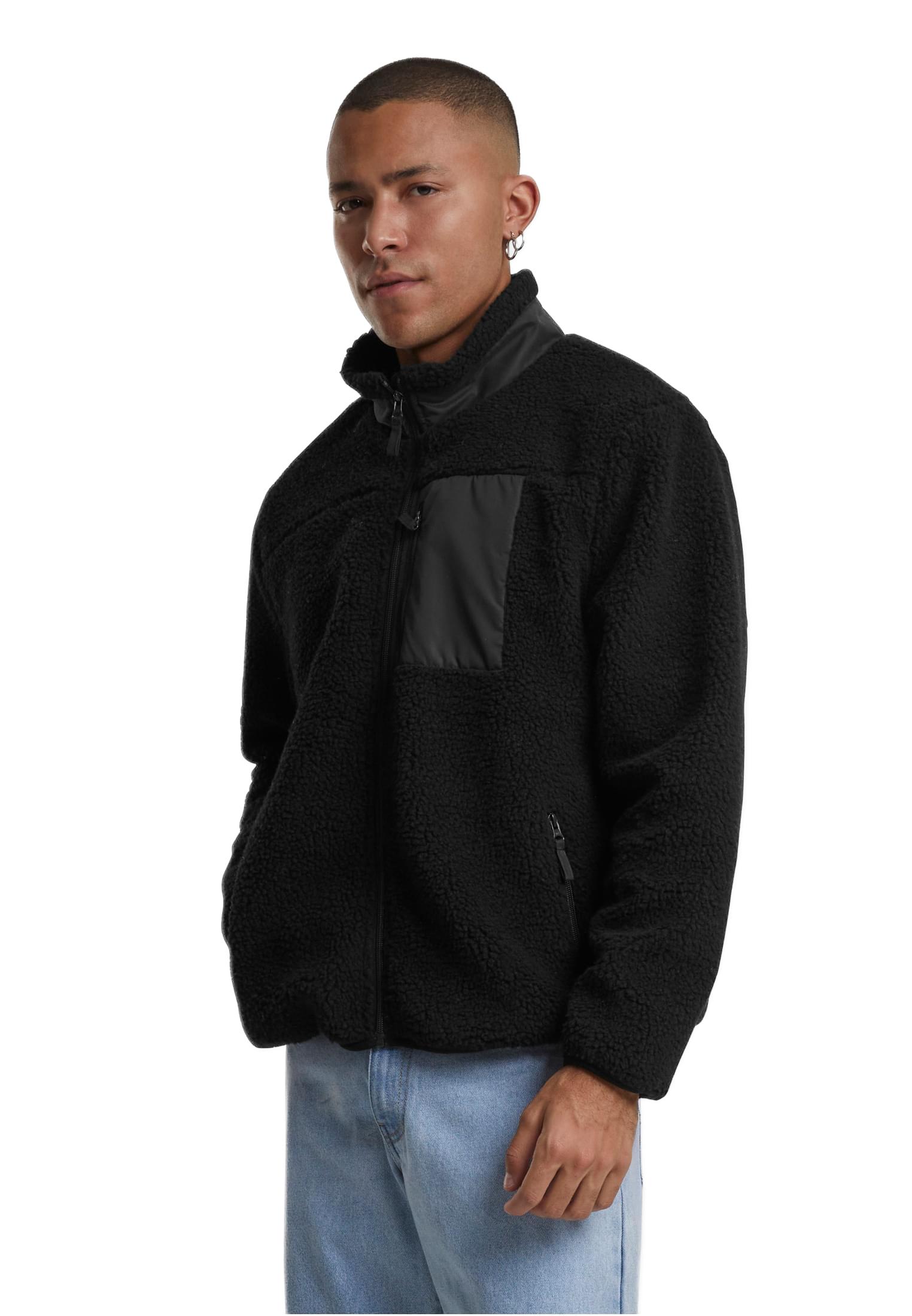 Teddy Jacket TB7260 Urban Classics Black Black