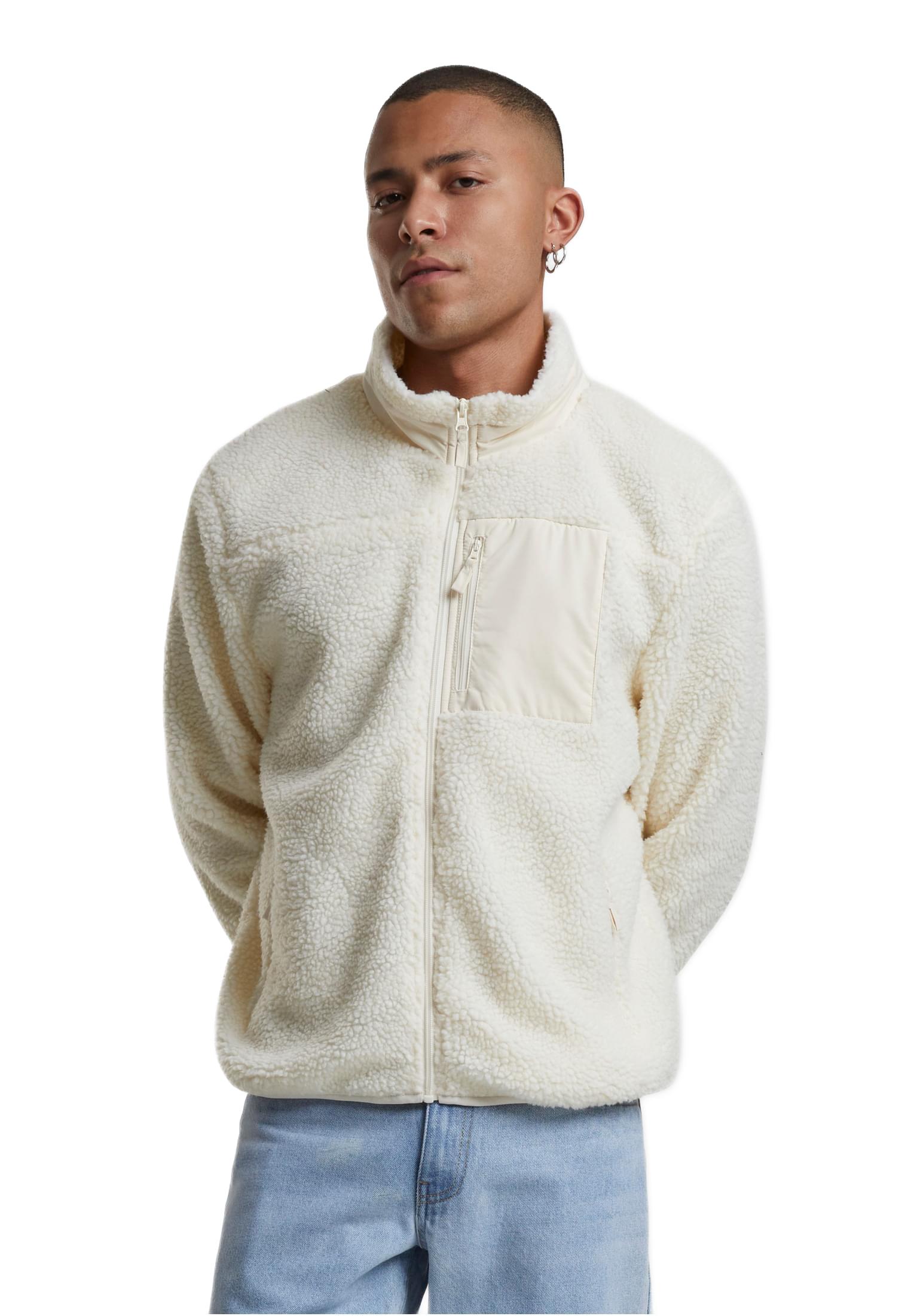 Jacket Teddy TB7260 Urban Classics Whitesand