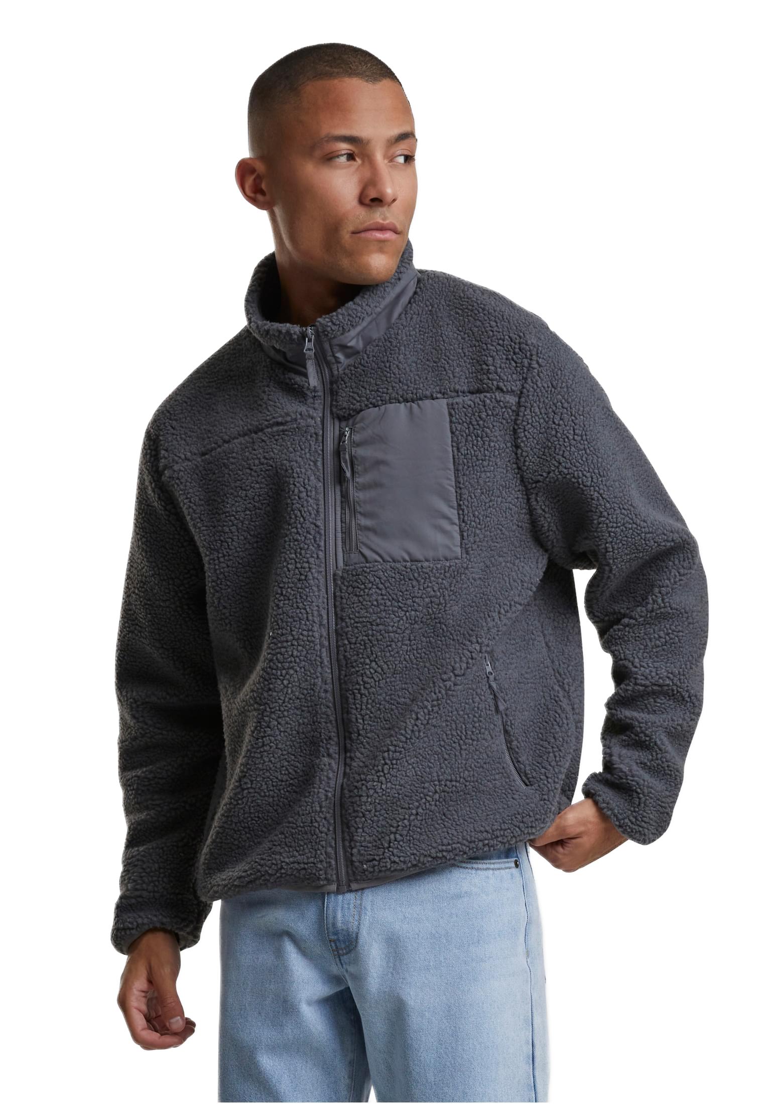 Teddy Jacket TB7260-15265 Urban Classics Cloudgrey