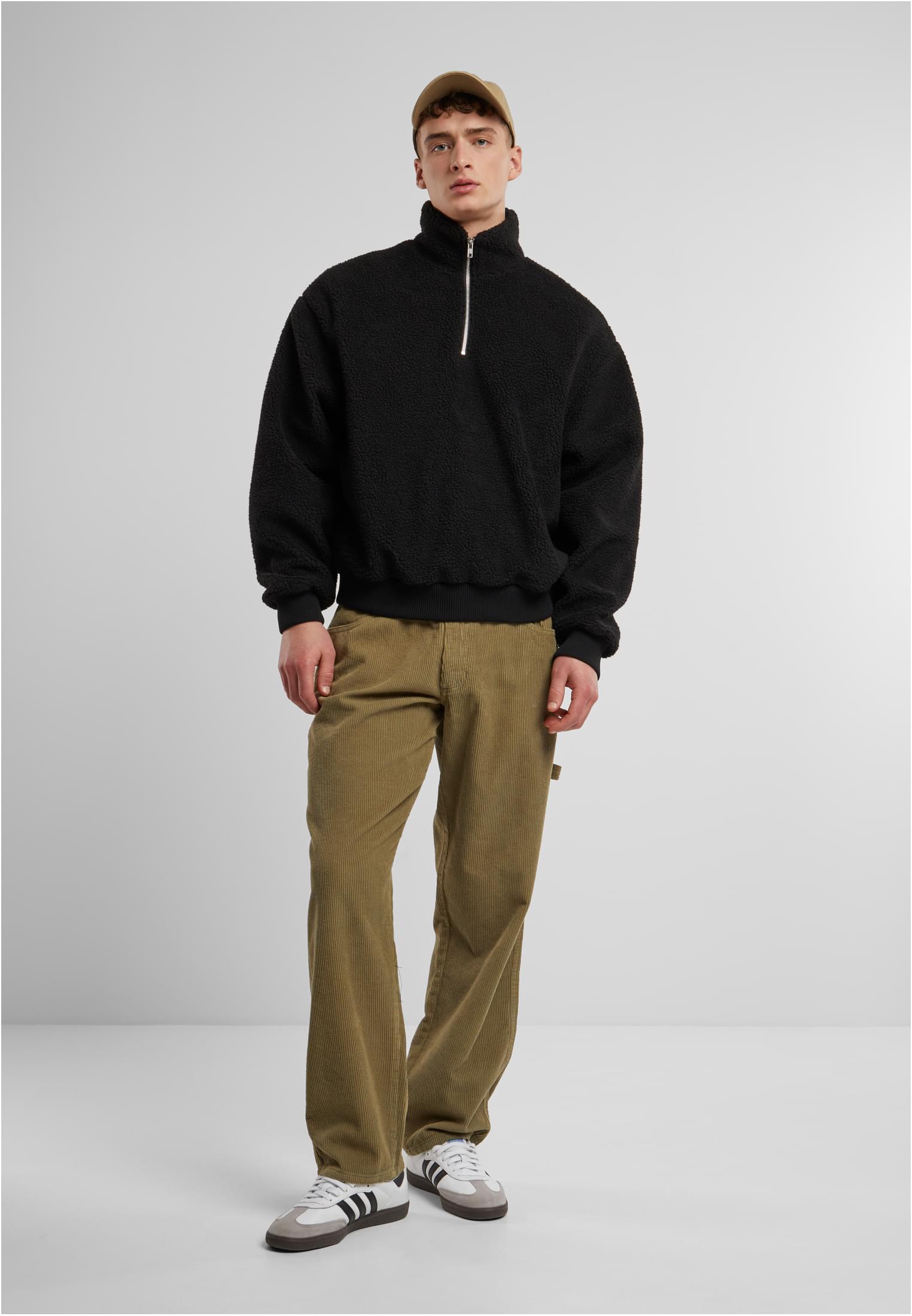 Φούτερ Teddy Troyer Tb7266-00007 Urban Classics Black ανδρικά Μπουφάν Simple Wear