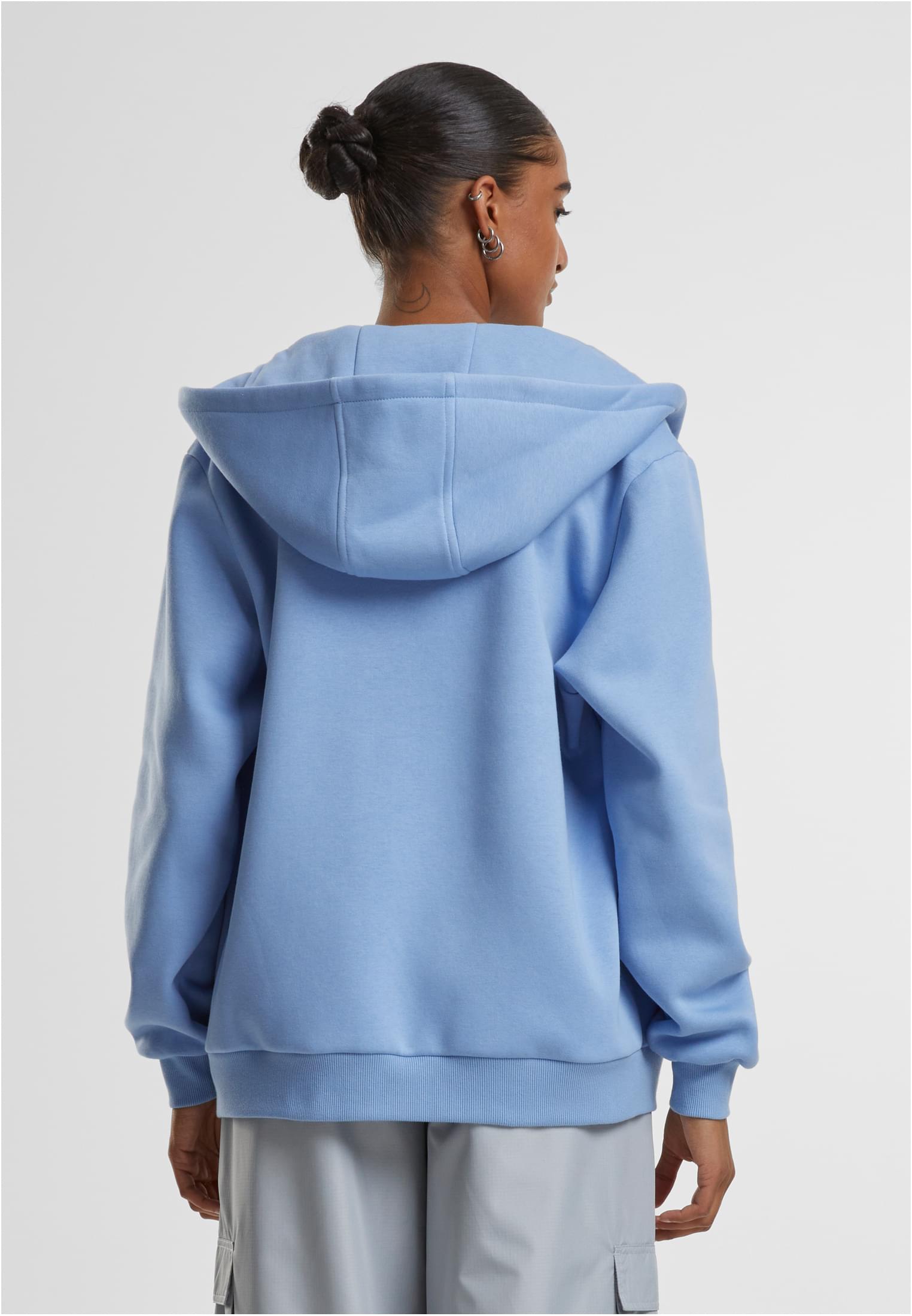 Γυναικεία Ζακέτα με Κουκούλα Fluffy TB7286 Urban Classics Powderblue