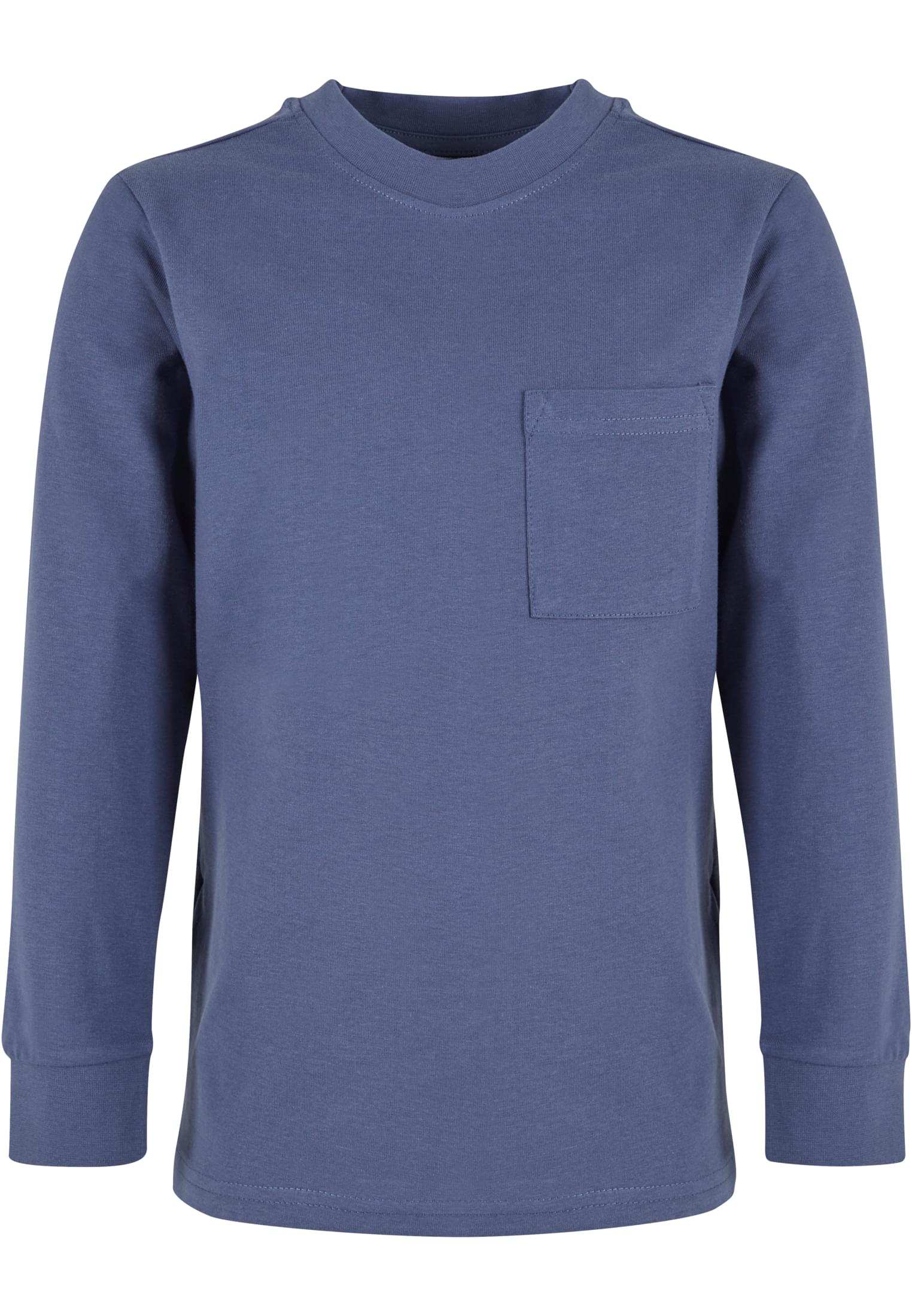 Boys Heavy Oversized Pocket Longsleeve Urban Classics UCK4723-02428 Vintageblue