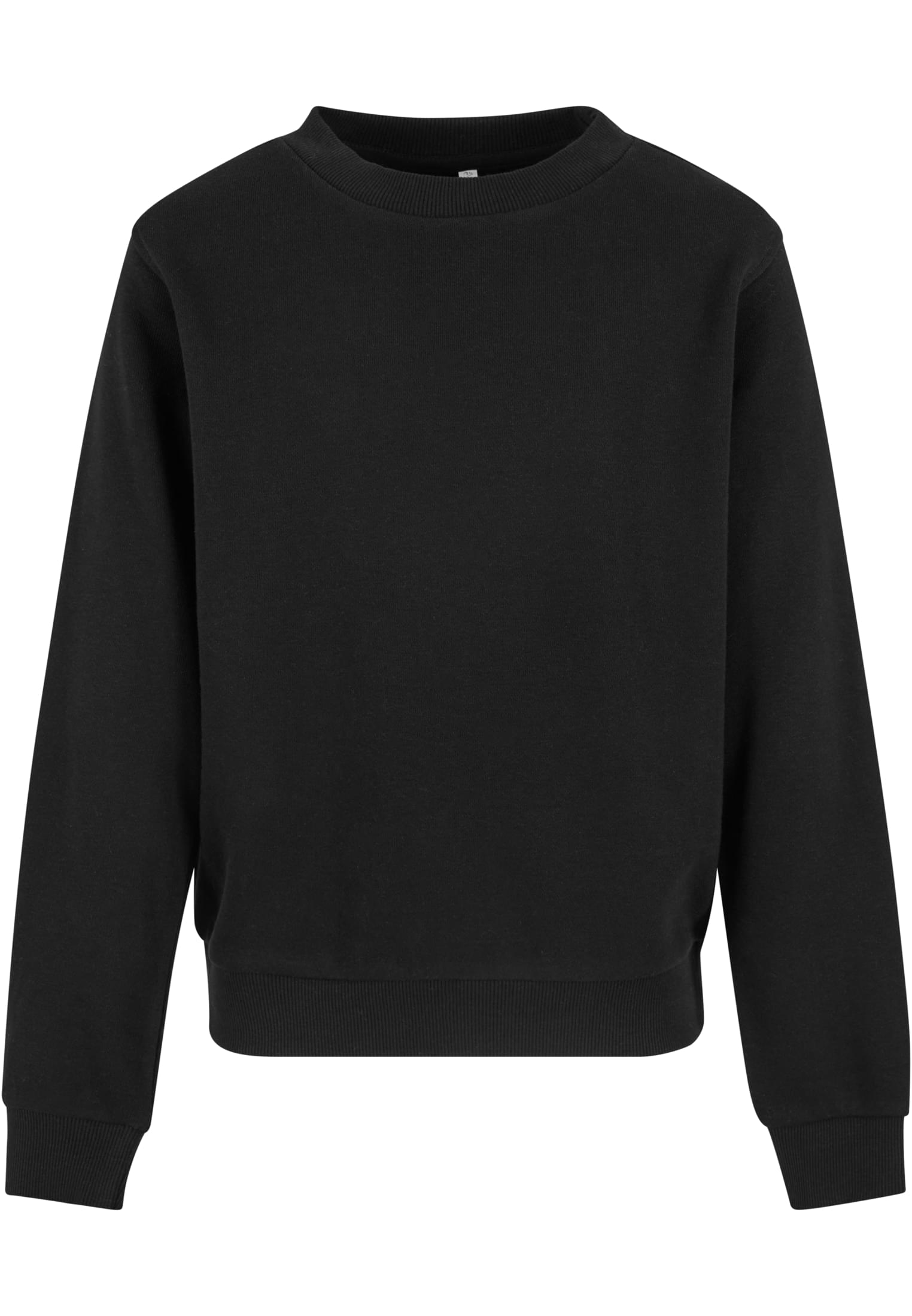 Girls Oversized Light Terry Crewneck Urban Classics UCK6855-00007 Black