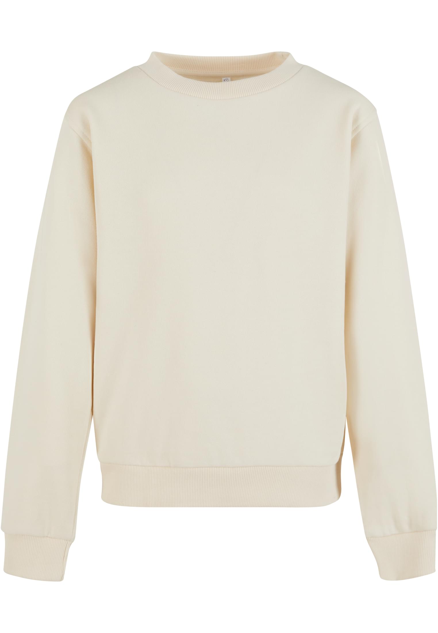 Girls Oversized Light Terry Crewneck Urban Classics UCK6855-02903 Whitesand