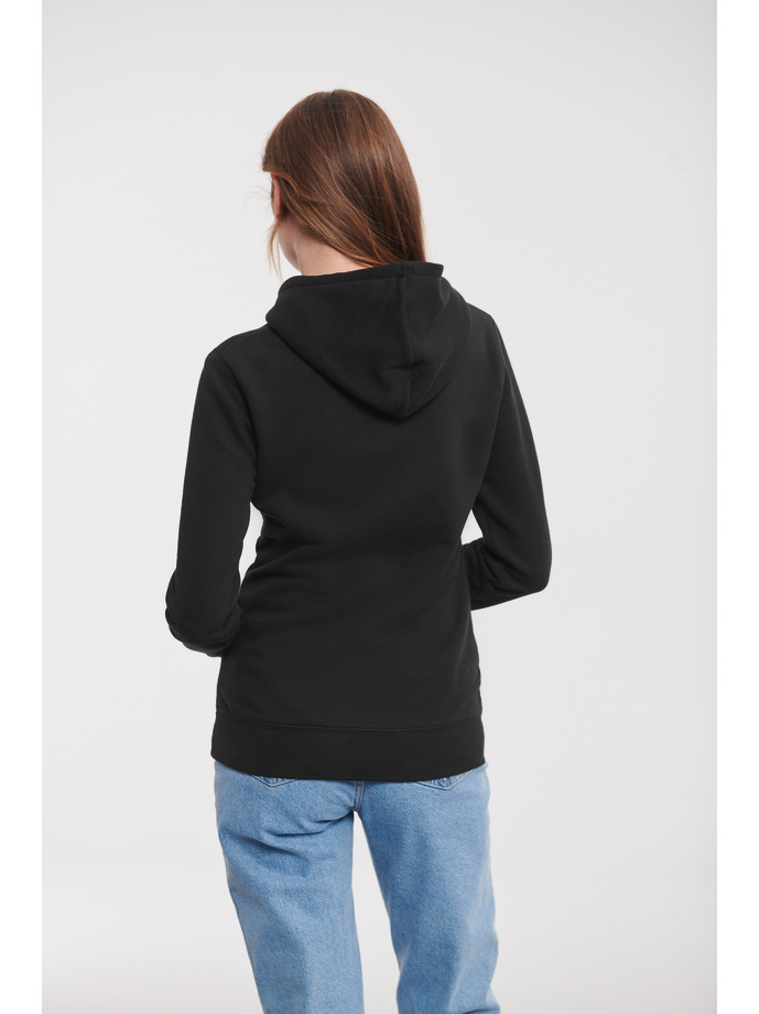 Γυναικείο Φούτερ με Κουκούλα R-265F-0 Russell Authentic Black