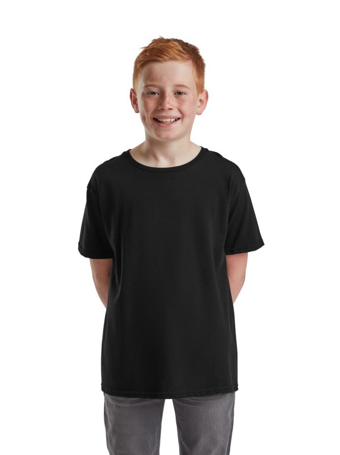 Παιδικό T-Shirt 61-023-0 Fruit of the Loom Iconic Black
