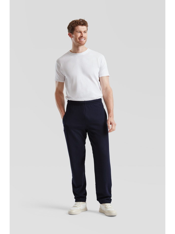Παντελόνι Φόρμας Lightweight 64-038-0 Fruit Of The Loom Deep Navy ανδρικά Παντελόνια Simple Wear