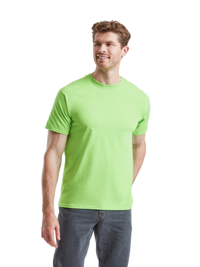 T-Shirt 61-036-0 Fruit of the Loom Valueweight Lime Green