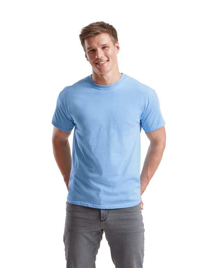 Ανδρικό T-Shirt 61-082-0 Fruit of the Loom Sky Blue