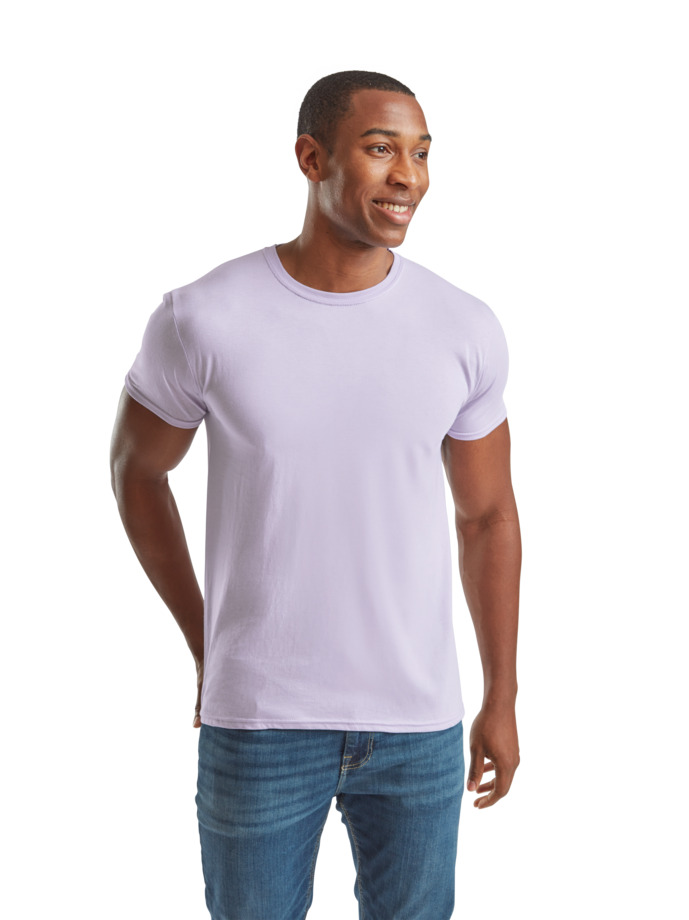 T-Shirt 61-430-0 Fruit of the Loom Iconic 150 Slim Fit Soft Lavender