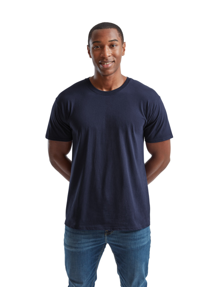 T-Shirt 61-036-0 Fruit of the Loom Valueweight Navy