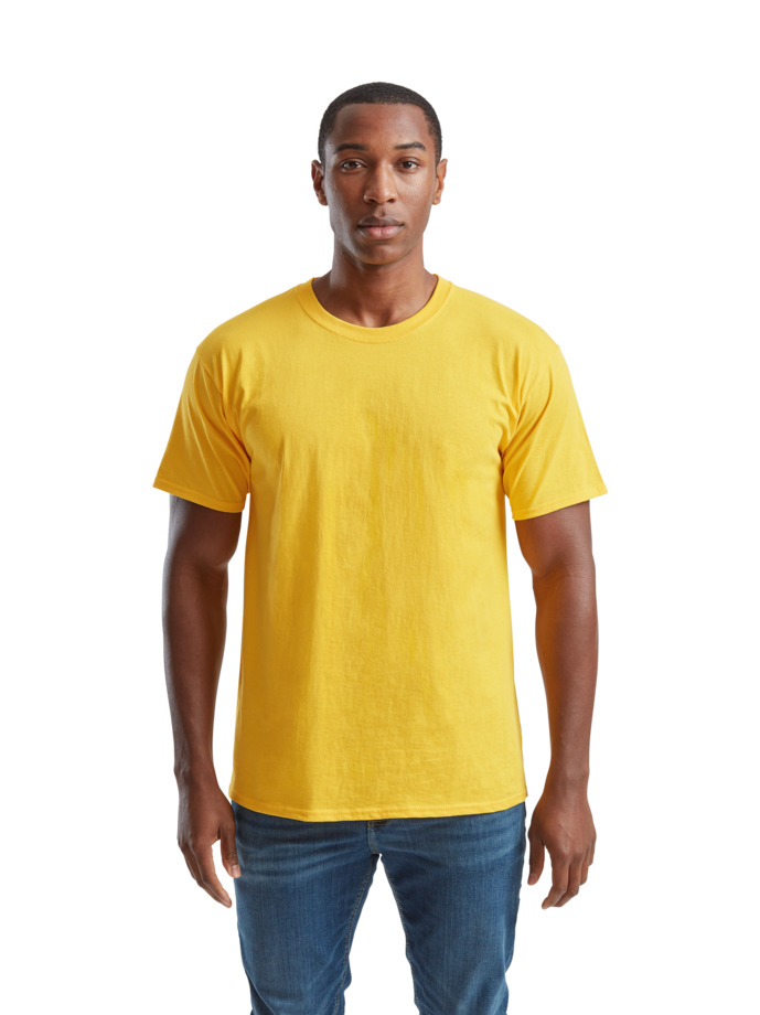 T-Shirt 61-036-0 Fruit of the Loom Valueweight Sunflower