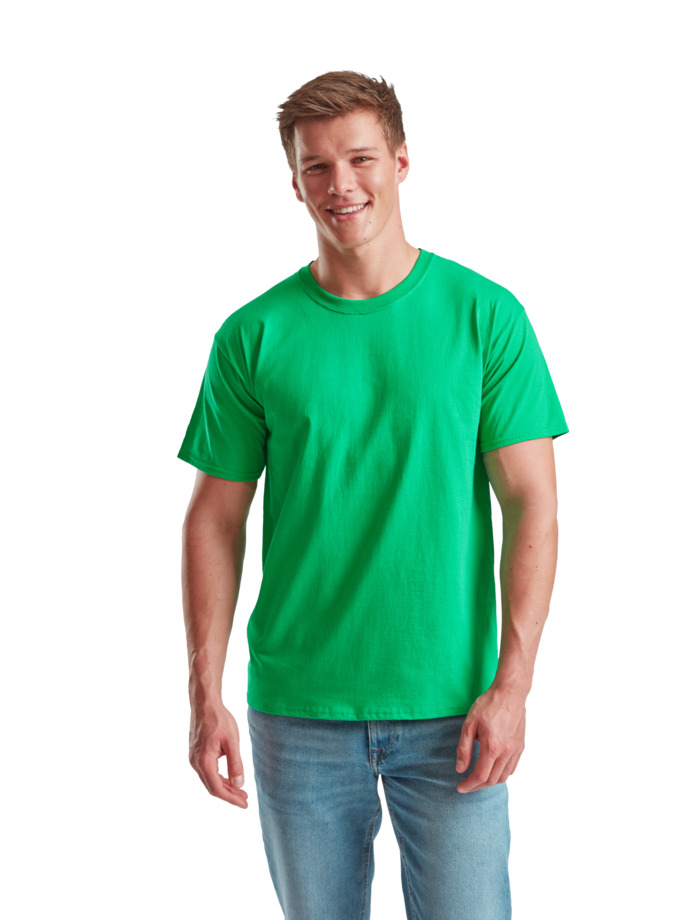 T-Shirt 61-036-0 Fruit of the Loom Valueweight Kelly Green