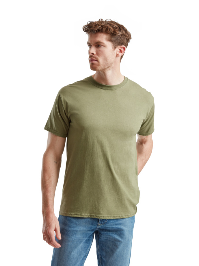 T-Shirt 61-036-0 Fruit of the Loom Valueweight Classic Olive