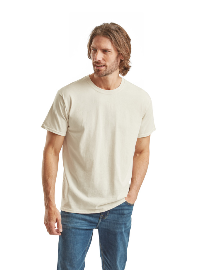 T-Shirt 61-036-0 Fruit of the Loom Valueweight Natural