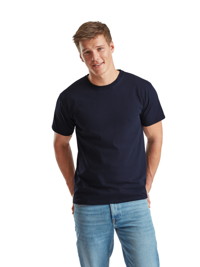 T-Shirt 61-036-0 Fruit of the Loom Valueweight Deep Navy