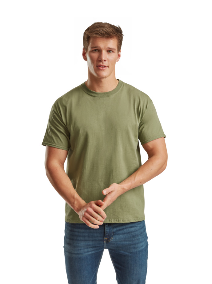 Ανδρικό T-Shirt 61-082-0 Fruit of the Loom Classic Olive