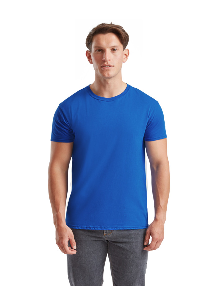T-Shirt 61-430-0 Fruit of the Loom Iconic 150 Slim Fit Royal Blue
