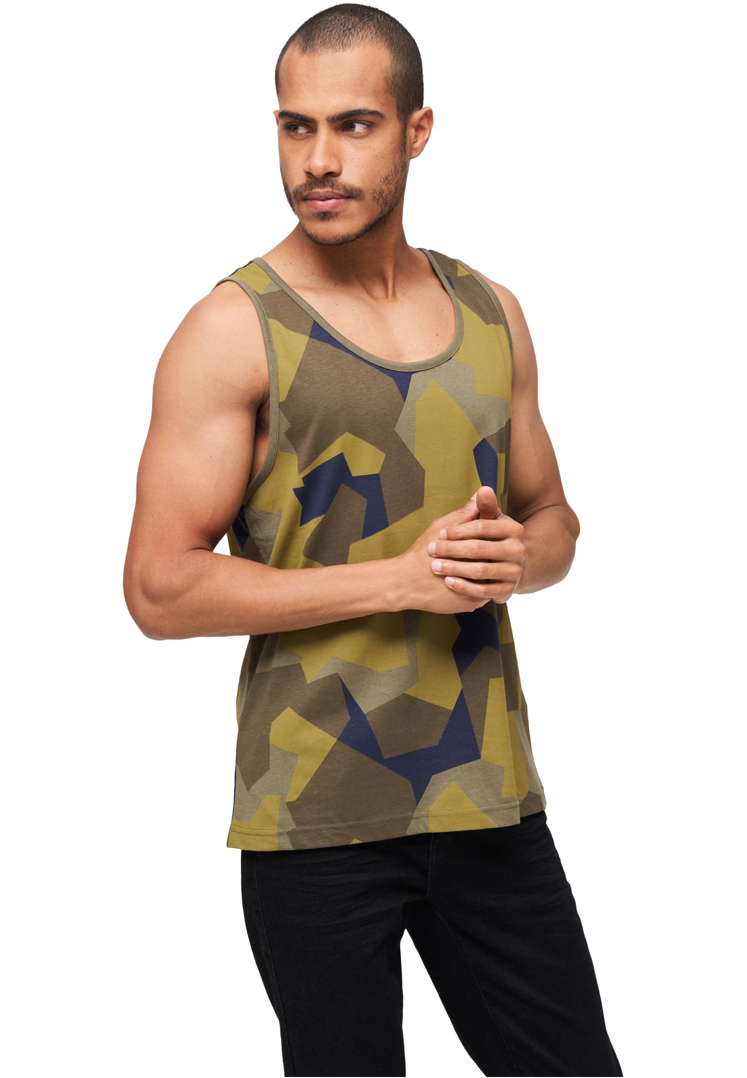 Αμάνικο T-Shirt Tank Top Brandit BD4210 Swedish Camo