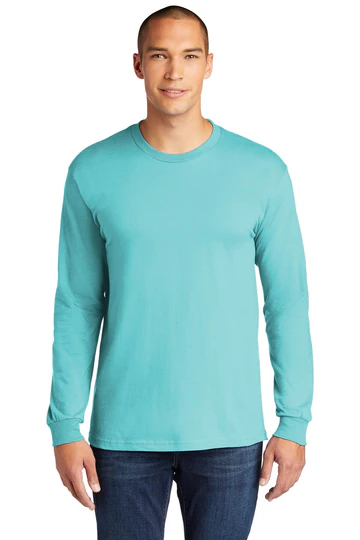 Μακρυμάνικο T-Shirt H400 Gildan Hammer Lagoon Blue