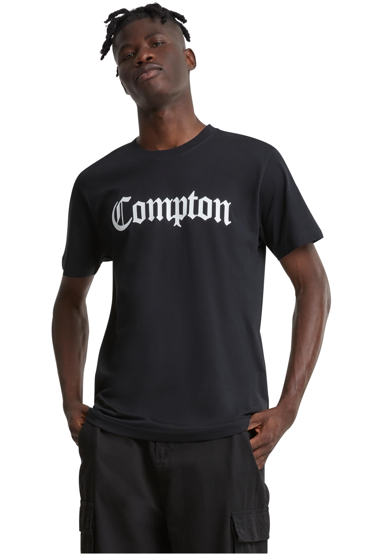 Ανδρικό T-Shirt Compton Mister MT268 Black