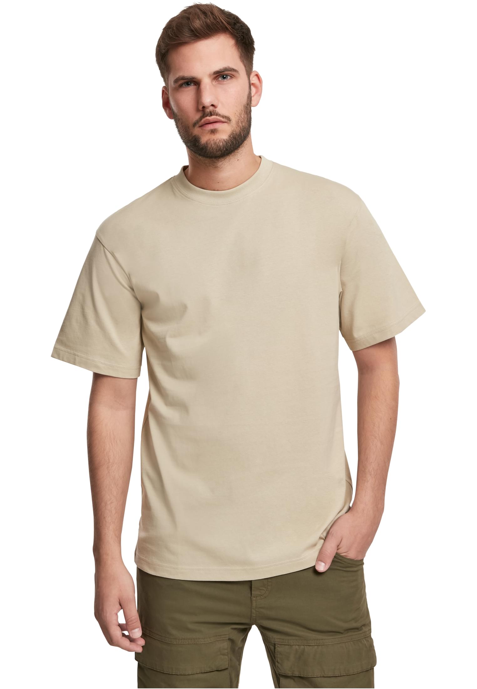 T-Shirt Tall Tee TB006 Urban Classics Concrete
