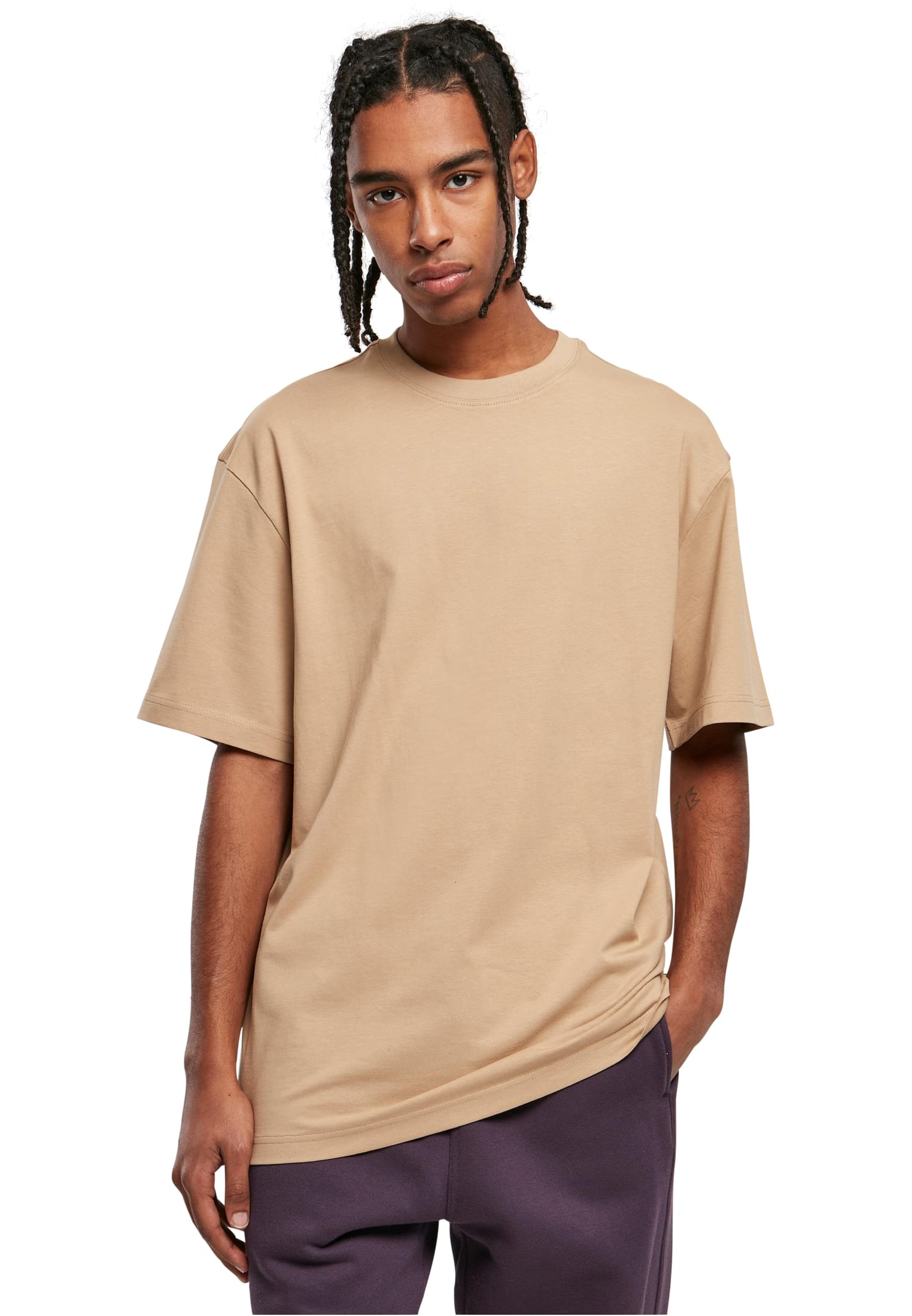 T-Shirt Tall Tee TB006 Urban Classics unionbeige