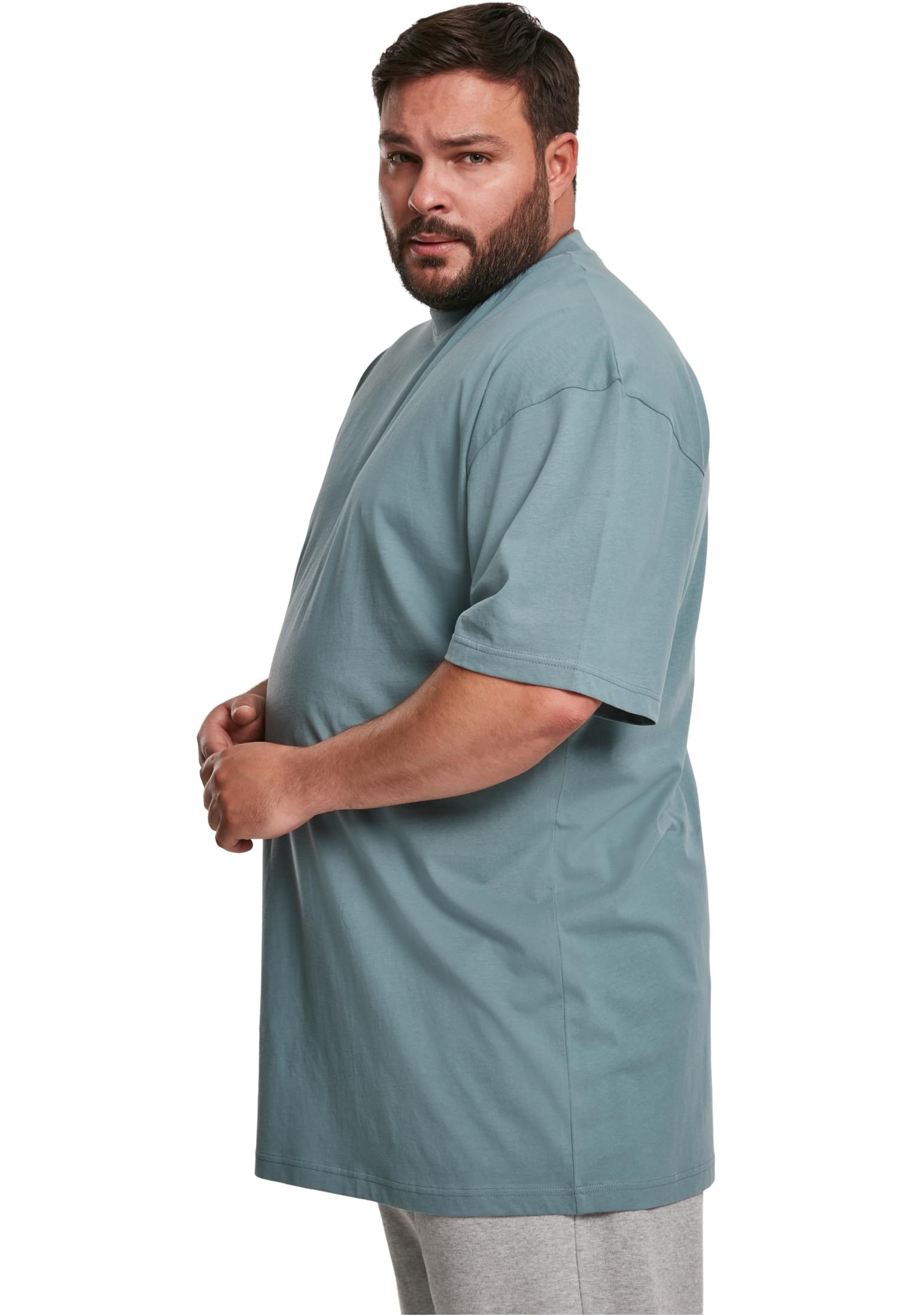 T-Shirt Tall Tee Tb006 Urban Classics Dusty Blue ανδρικά Basic T-Shirts Simple Wear Μπλουζάκια κοντομάνικα