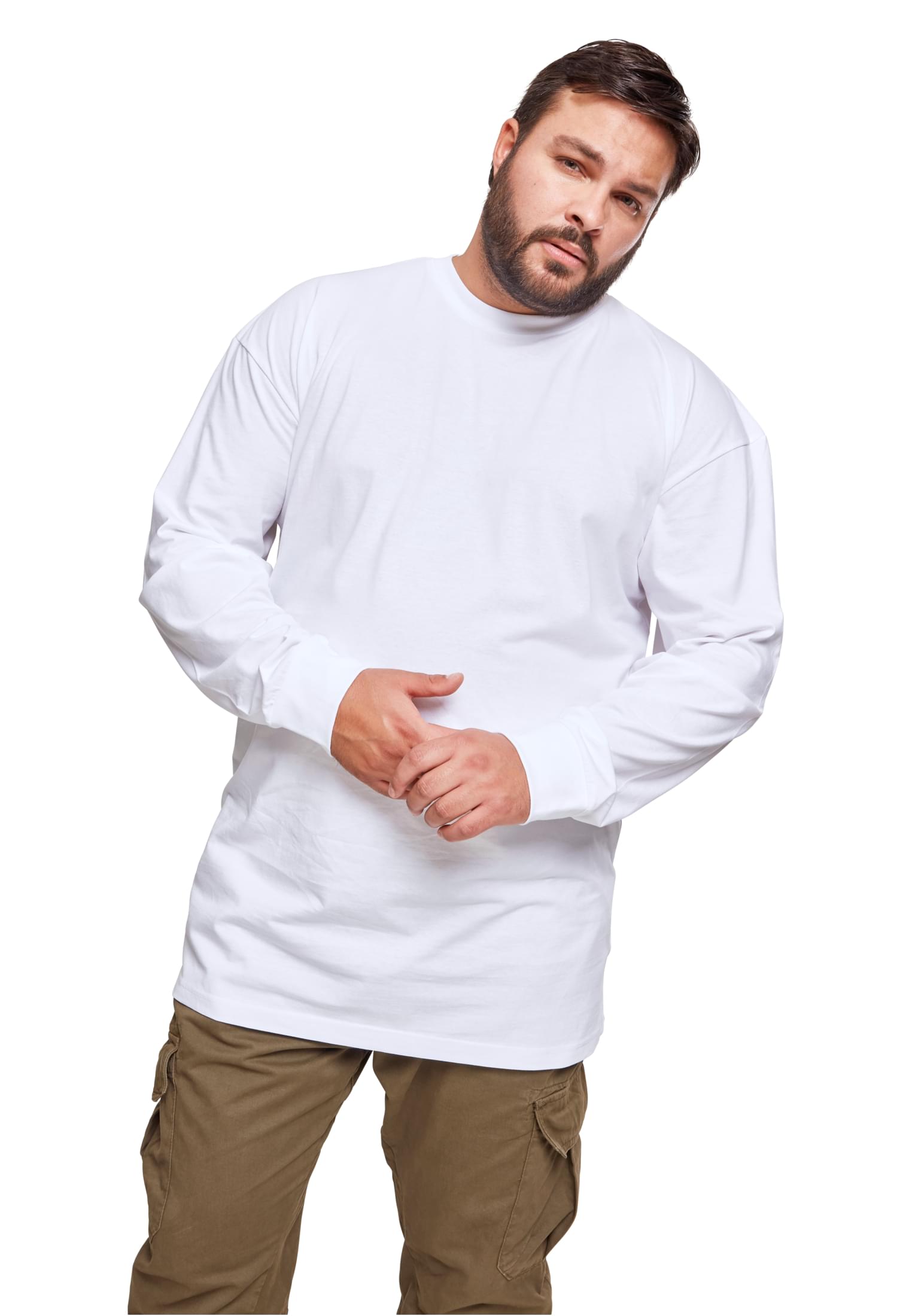 Μακρυμάνικο T-Shirt TB009 Urban Classics Λεύκο
