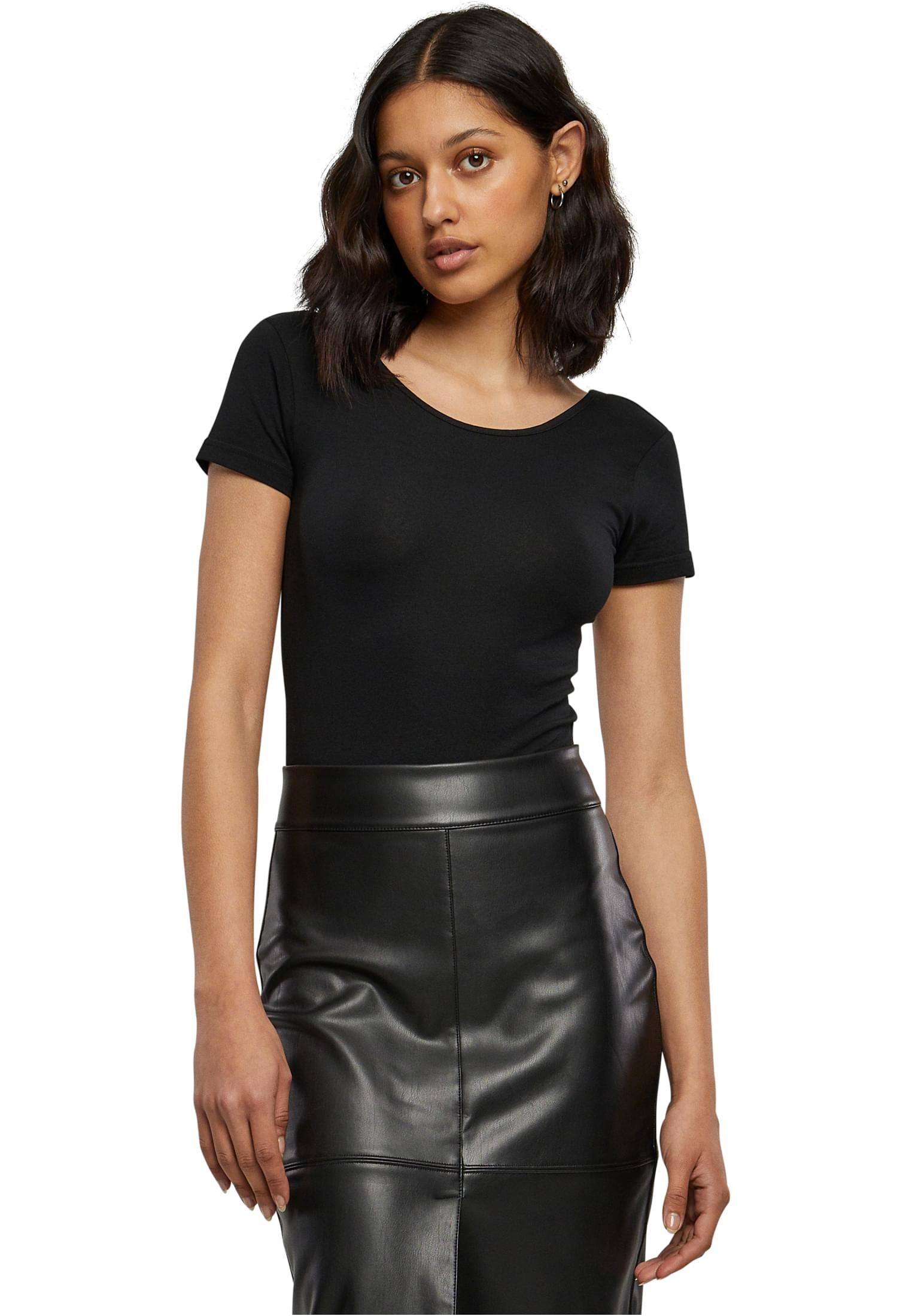 Γυναικείο κορμάκι Stretch Jersey Urban Classics TB1170 Black