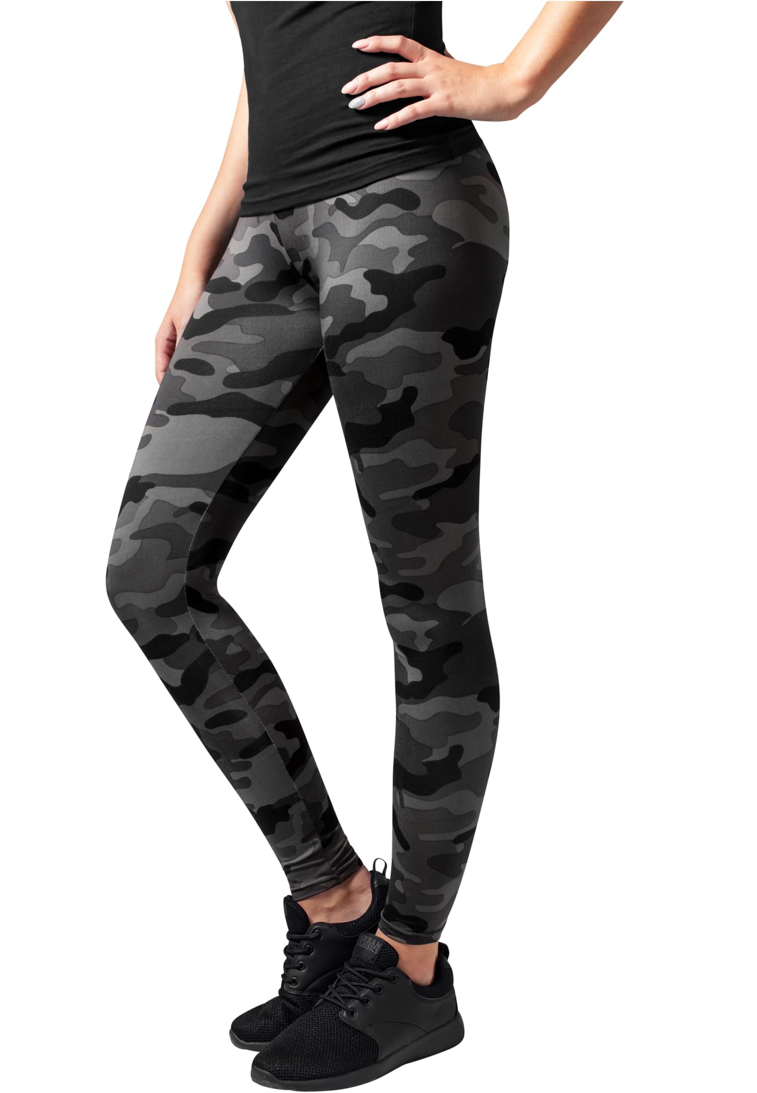 Γυναικείο Κολάν TB1331 Urban Classics Camo dark camo